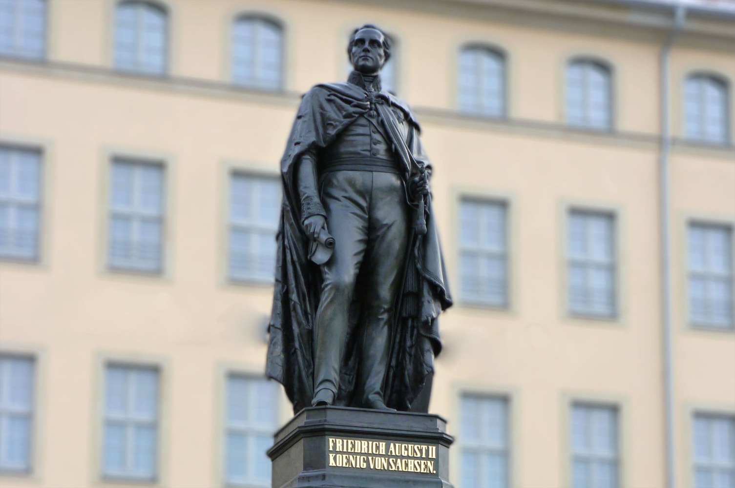 Foto: Denkmal König Friedrich Augusts II. von Sachsen in Dresden